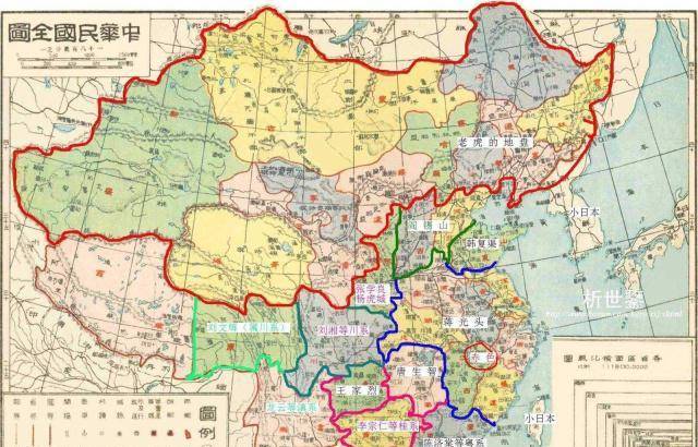 民国时期的各系军阀实力排名如何?
