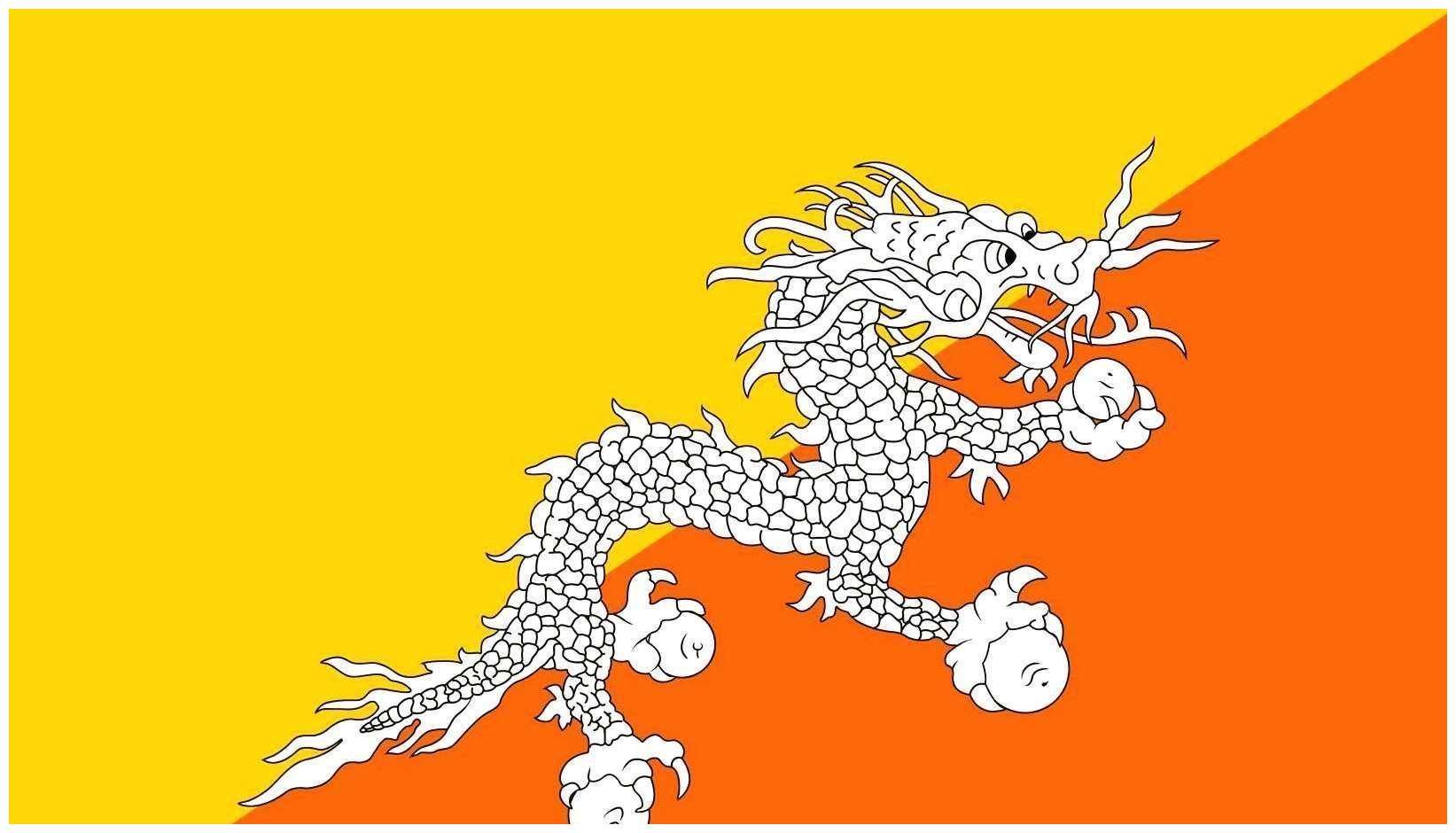 大清灭亡后,世界上唯一使用龙旗的国家,至今未与中国建交_国旗_黄龙旗