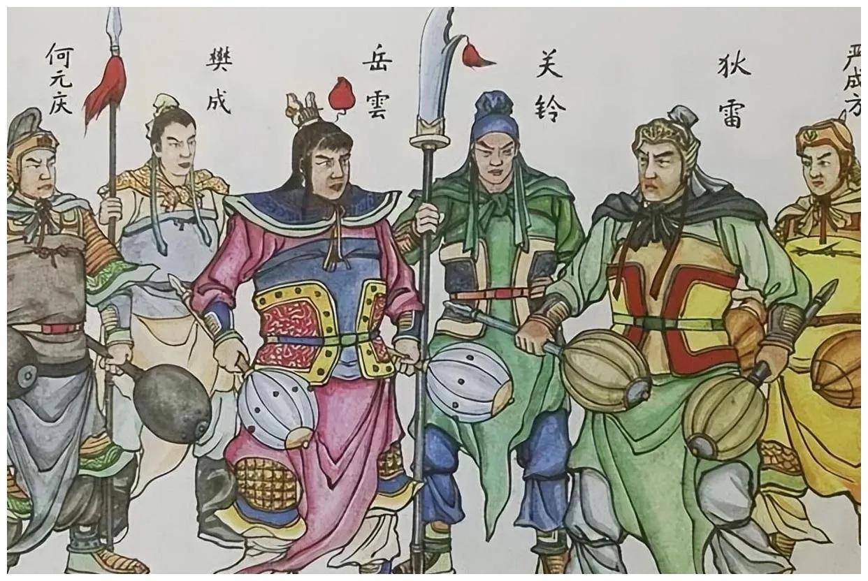 杨再兴战死小商河,六猛将怒踹金营;朱仙镇大战,众将齐力破金军