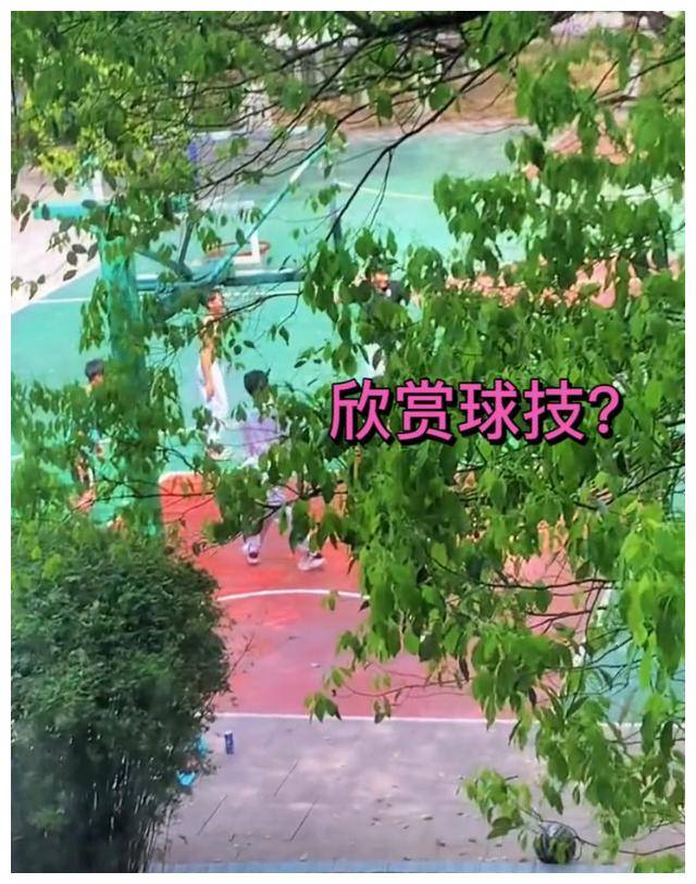 女生真的不好色?湖南高校女生偷看男生打篮球