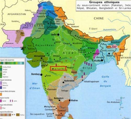 中海人的一个分支进入印度南亚次大陆后,与土著人融合,成为达罗毗荼人