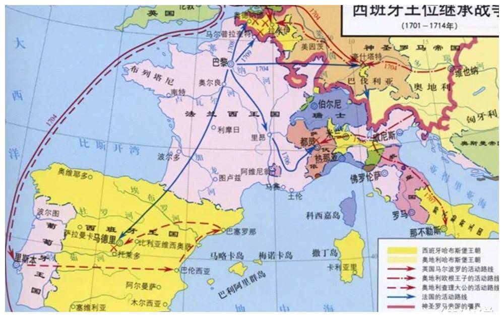 直布罗陀海峡的地图图片