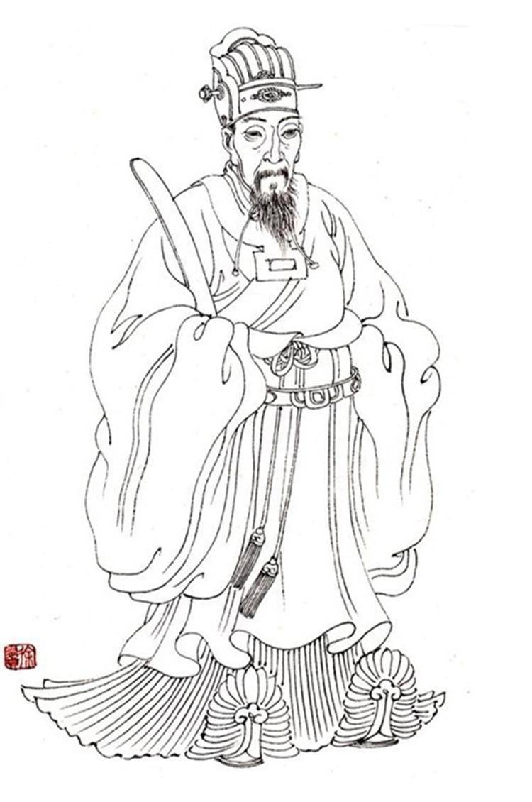 徐有贞画像那位被痛斥的徐珵,就是后来策划夺门之变的徐有贞,当时因为