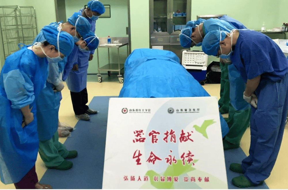 2005年夫妻两人捐献遗体,14年后"重逢",两架"白骨"并排"站立"