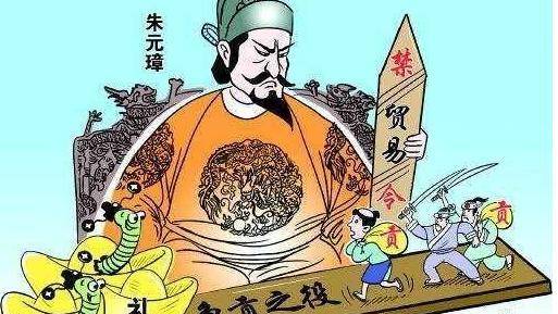 重农抑商漫画图片