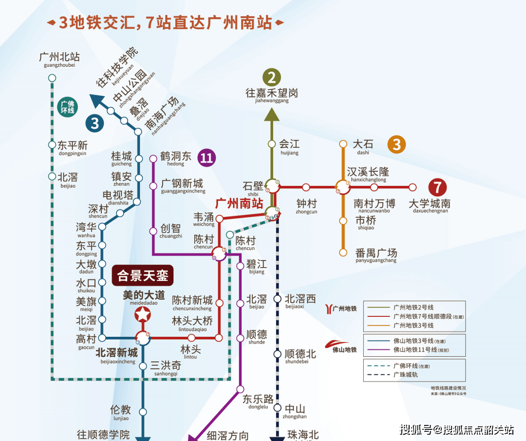 佛山地铁七号线延长线图片