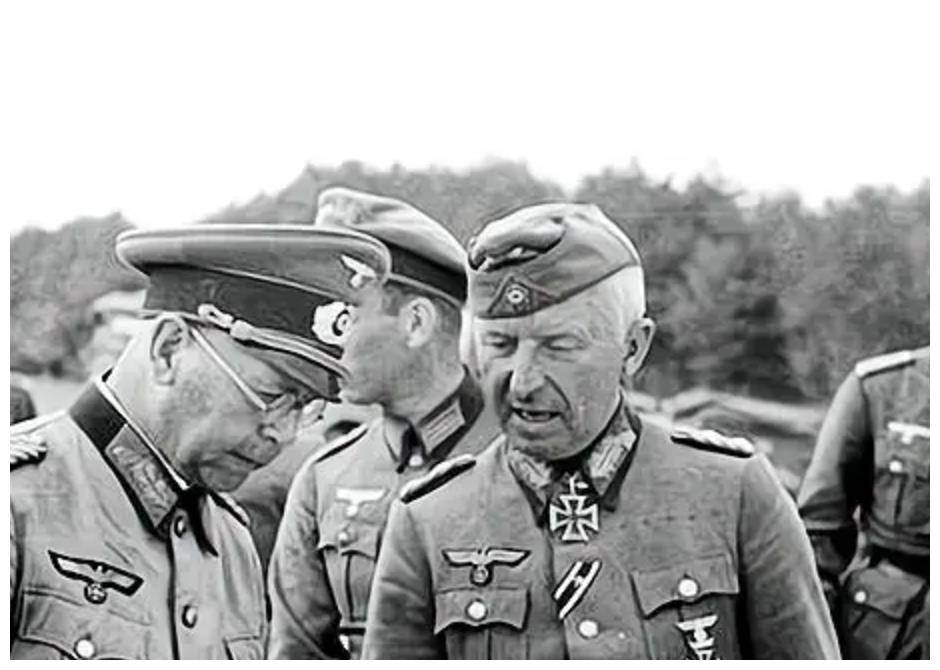 二战期间德国的三大名将之首,陆军元帅曼施坦因