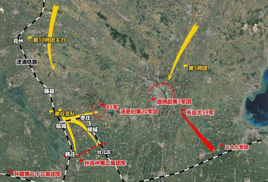 原创台儿庄战役:李宗仁的口袋阵如此明显,为何濑谷旅团还是往里面钻