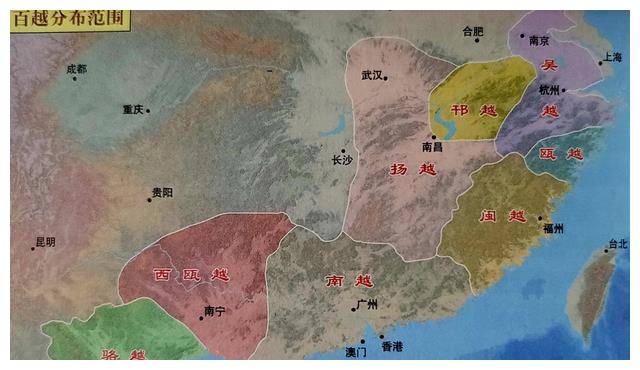 春秋地理江西传奇:春秋战国时期江西境内的楚,吴,越三国演义