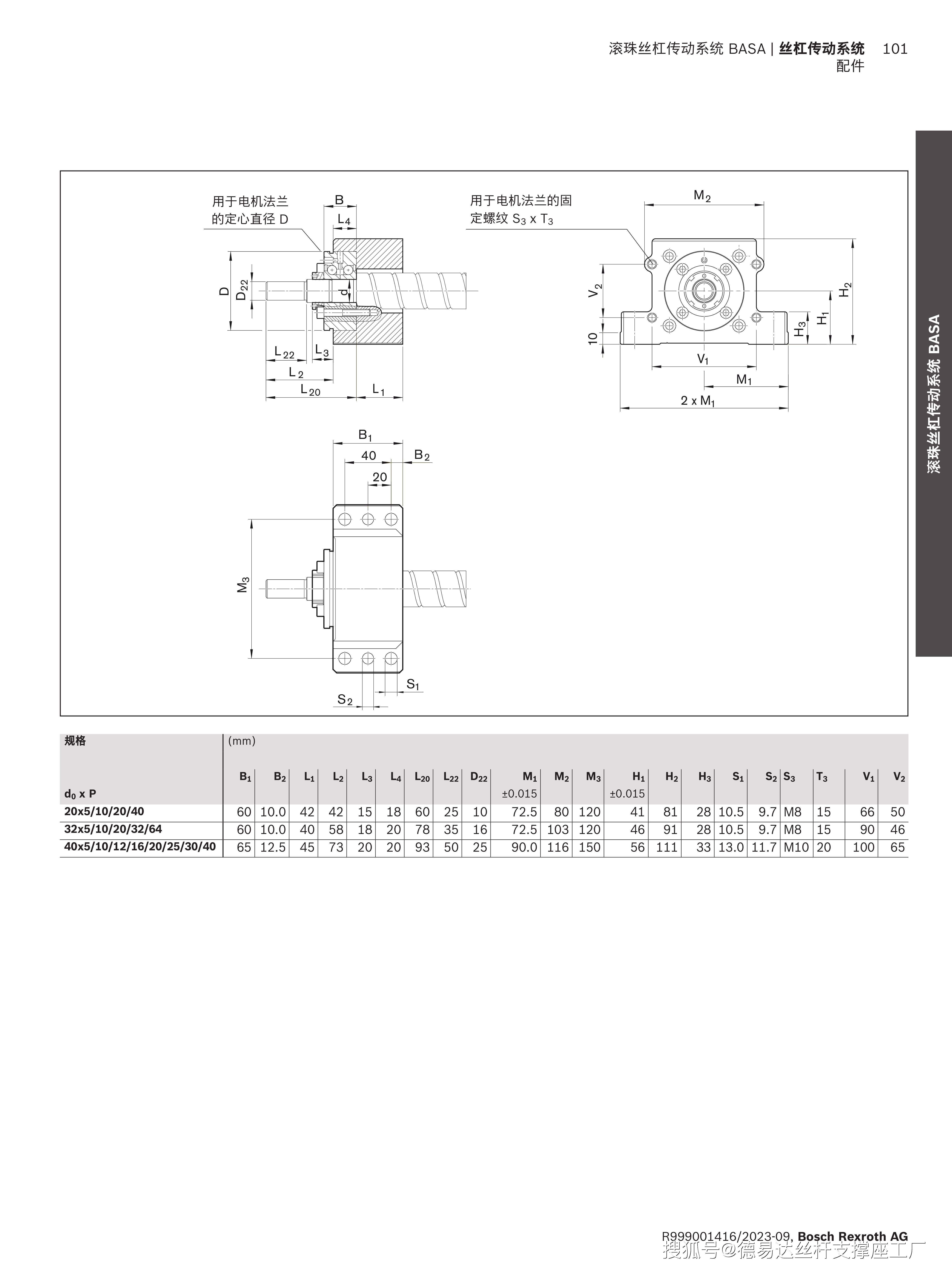 Soporte para cilindro hidr¨¢ulico Beiben - Vista frontal