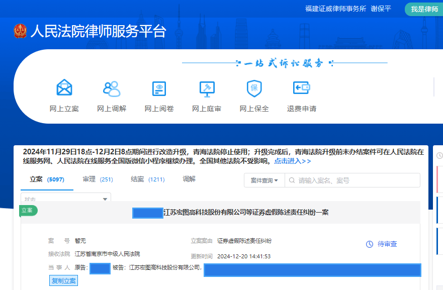 宏图高科索赔：投资者权益的维护之战，宏图高科：虚假陈述后的投资者索赔行动