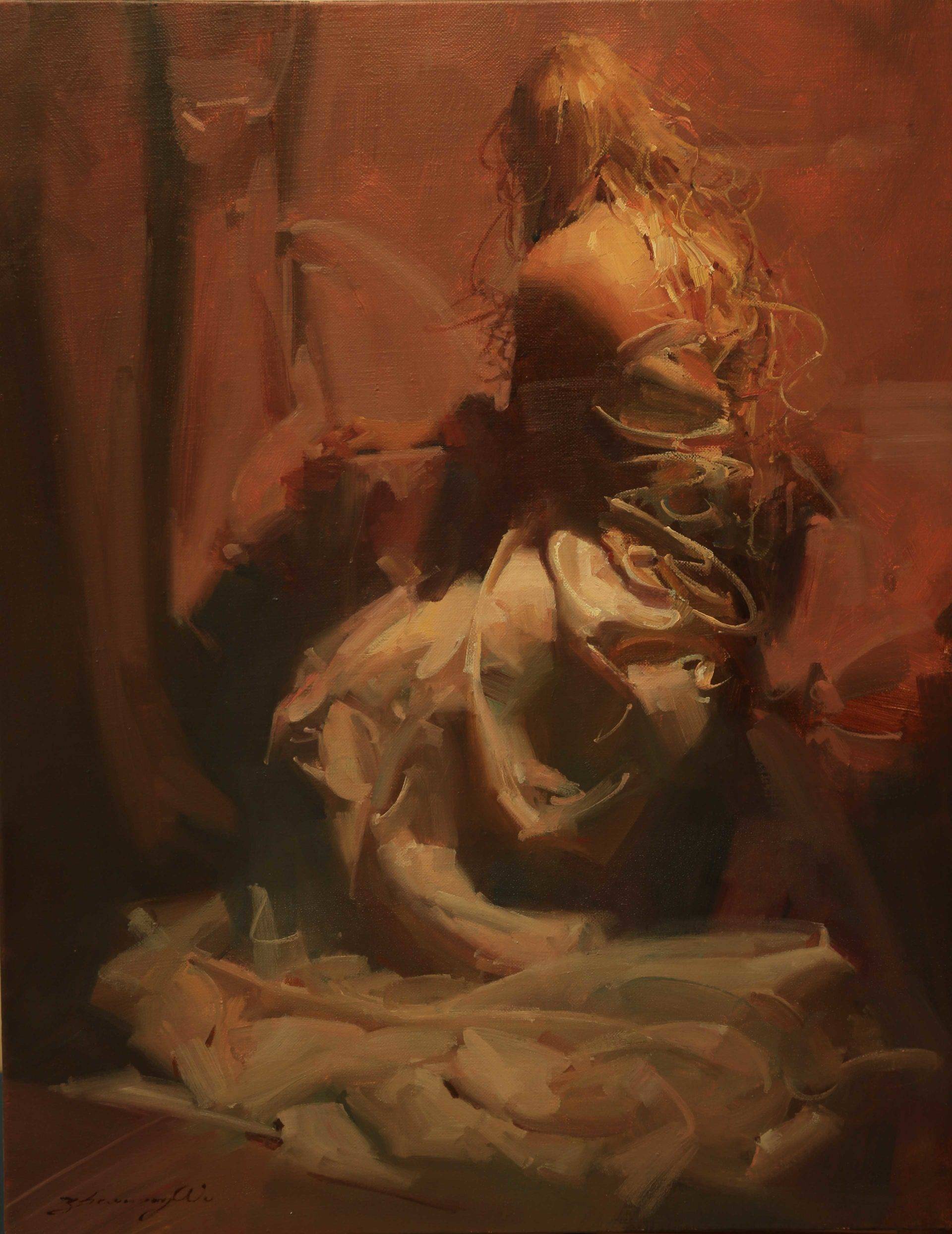 吴兆铭油画:光影与色彩的诗意舞者