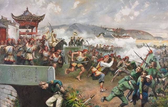 天国灭亡后,40万太平军余部仍继续作战,偕王谭体元战至最后一刻