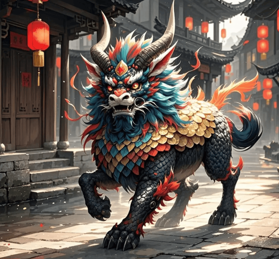 春节的传说之年兽的有趣故事