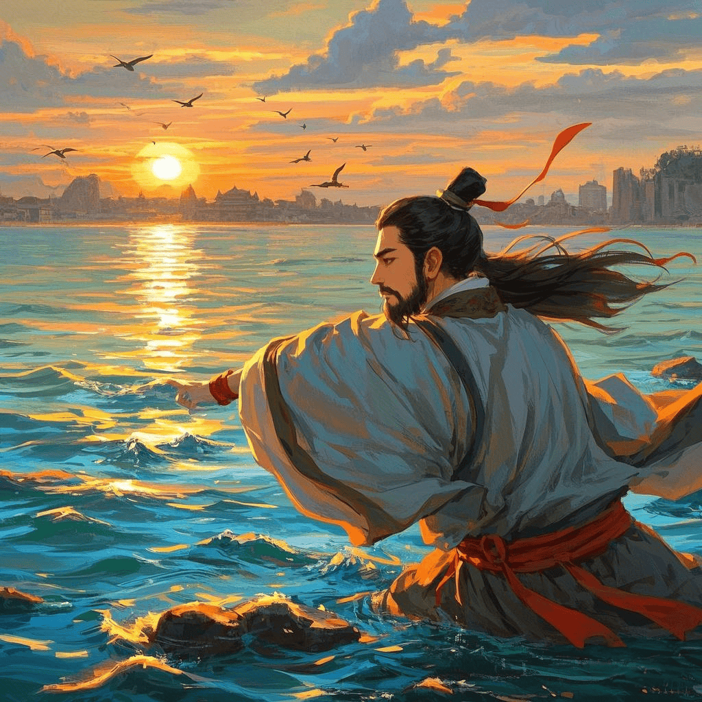 屈原投江:爱国诗人的悲愤与坚守