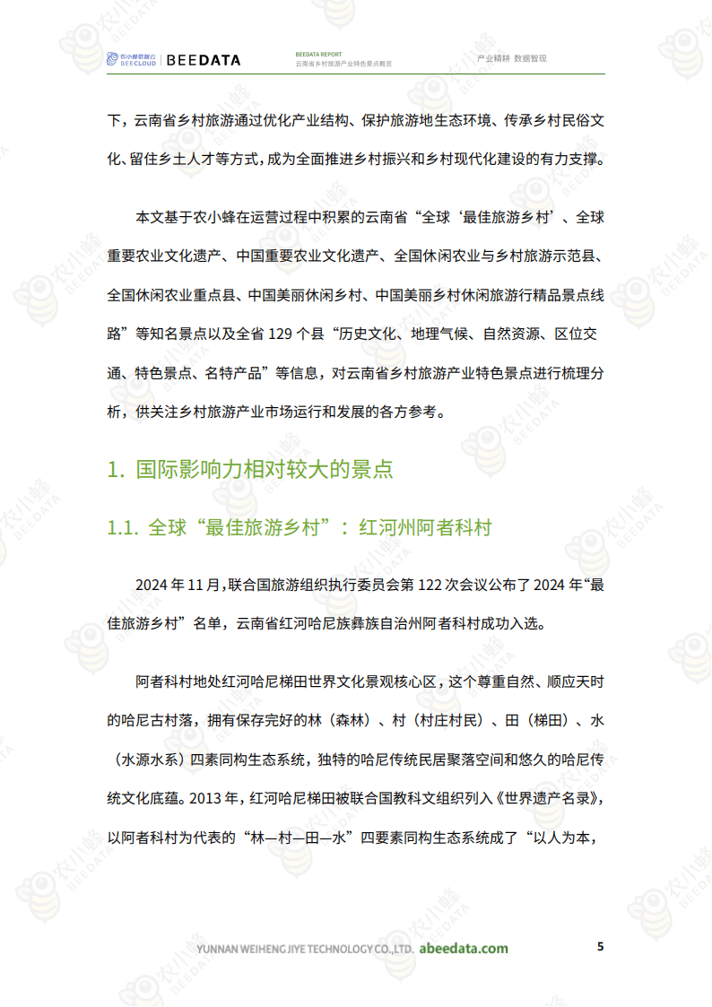 云南省乡村旅游：特色景点大放异彩，云南乡村旅游：独特景点背后的魅力与潜力