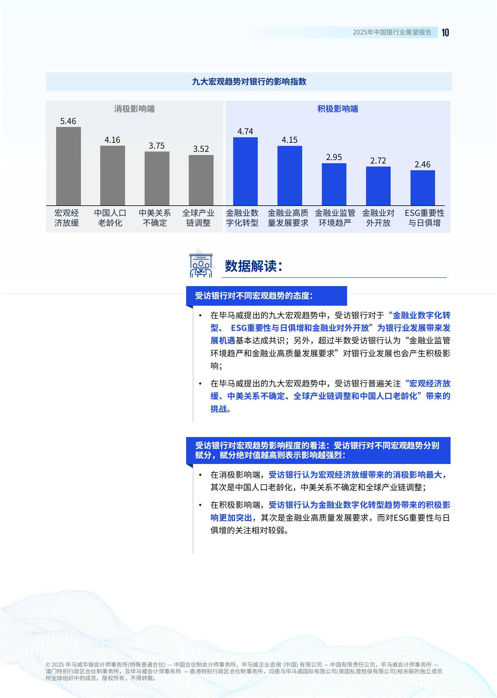 毕马威：2025年中国银行业展望报告发布，银行业发展现状及新趋势-报告智库