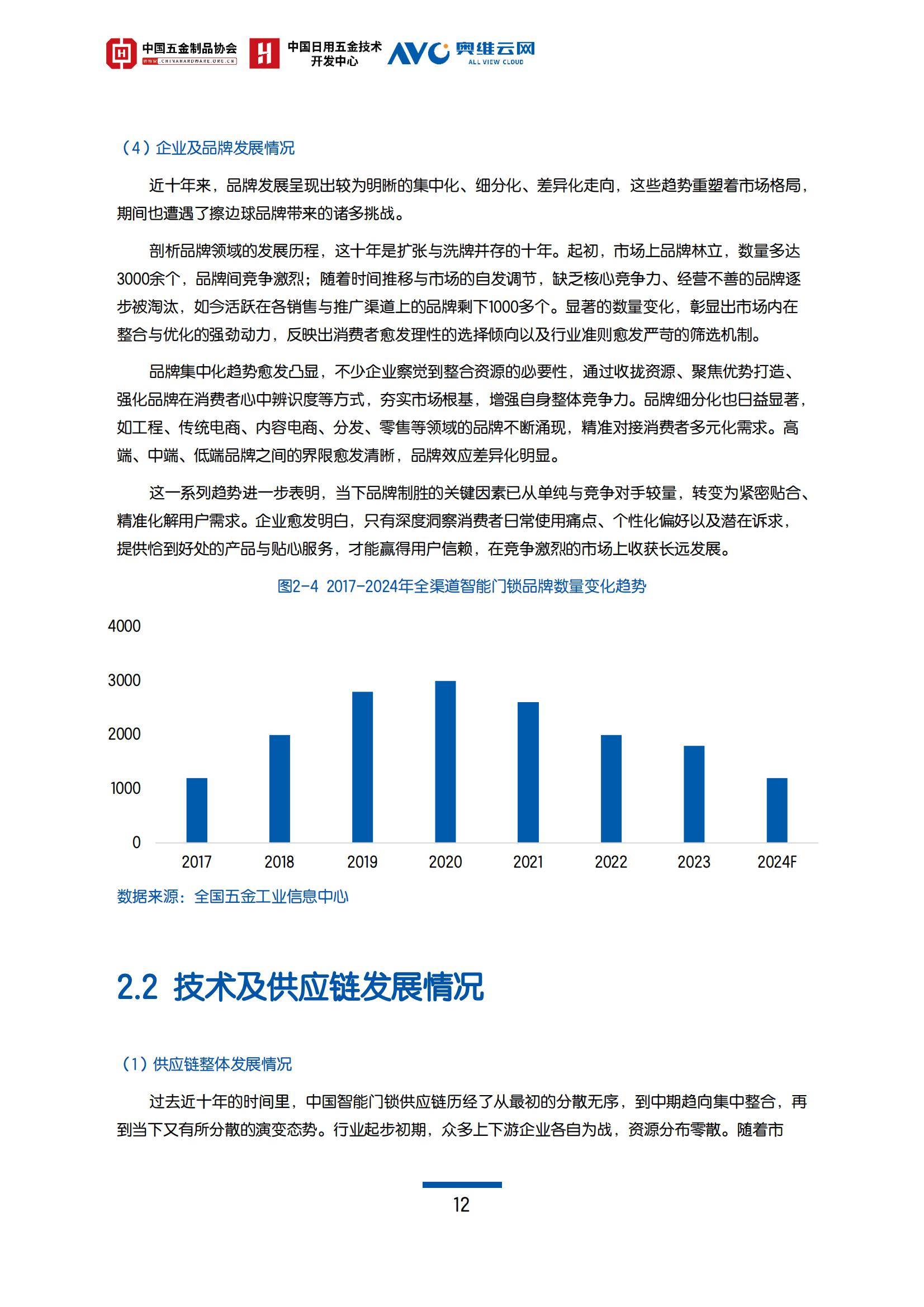 奥维云网：2024年智能门锁行业前景如何？中国智能门锁行业白皮书-报告智库