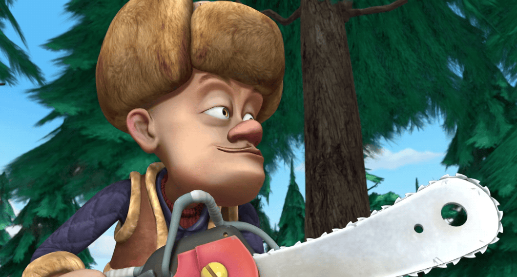 光头强:砍树界的 "感动中国" 人物