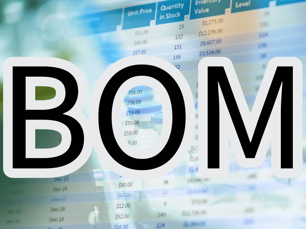 一文串讲BOM物料清单，怎么创建BOM？BOM物料清单分类？