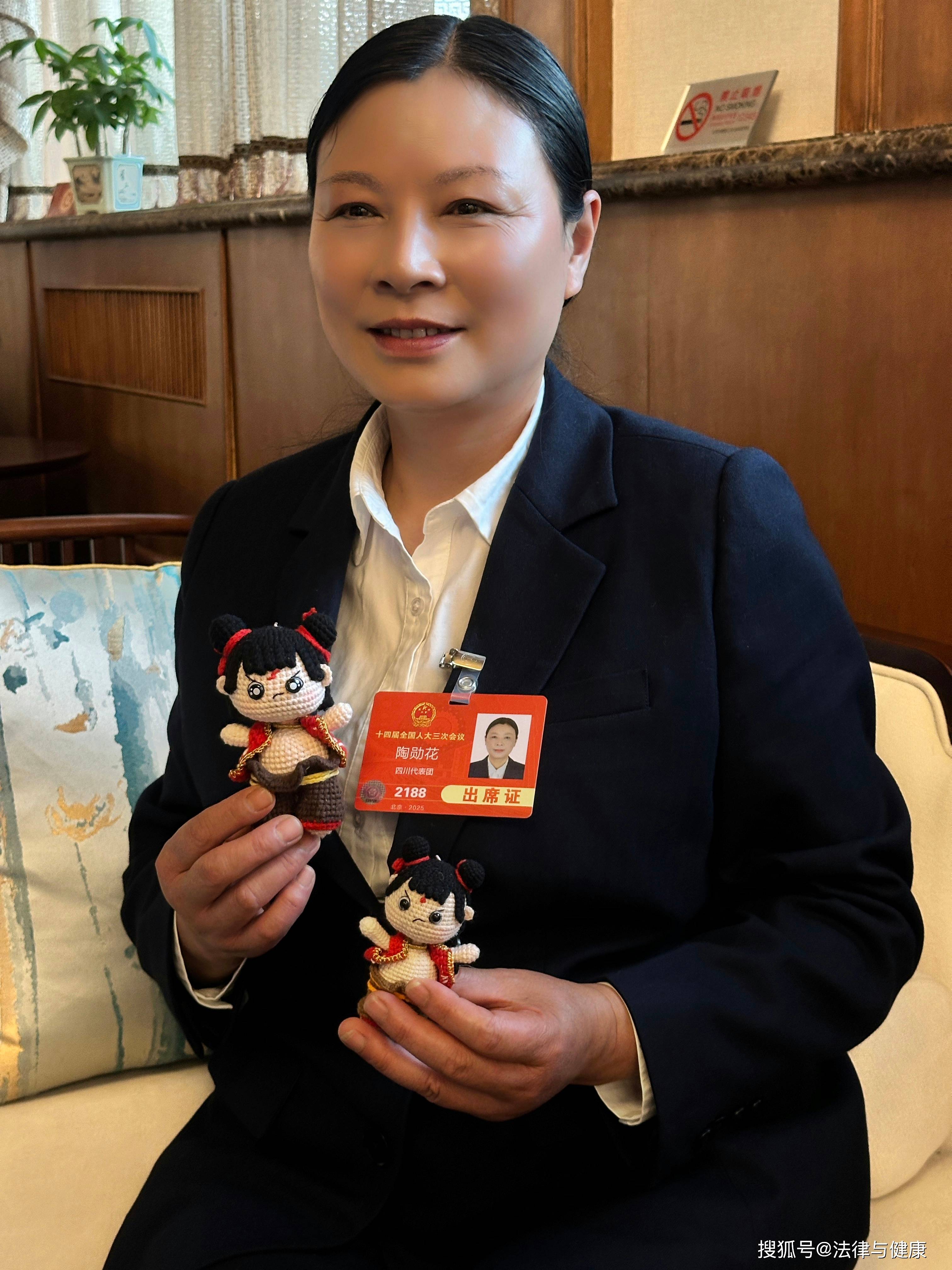 「盛学友全国两会报道」全国人大代表陶勋花乡村运营数字化三治