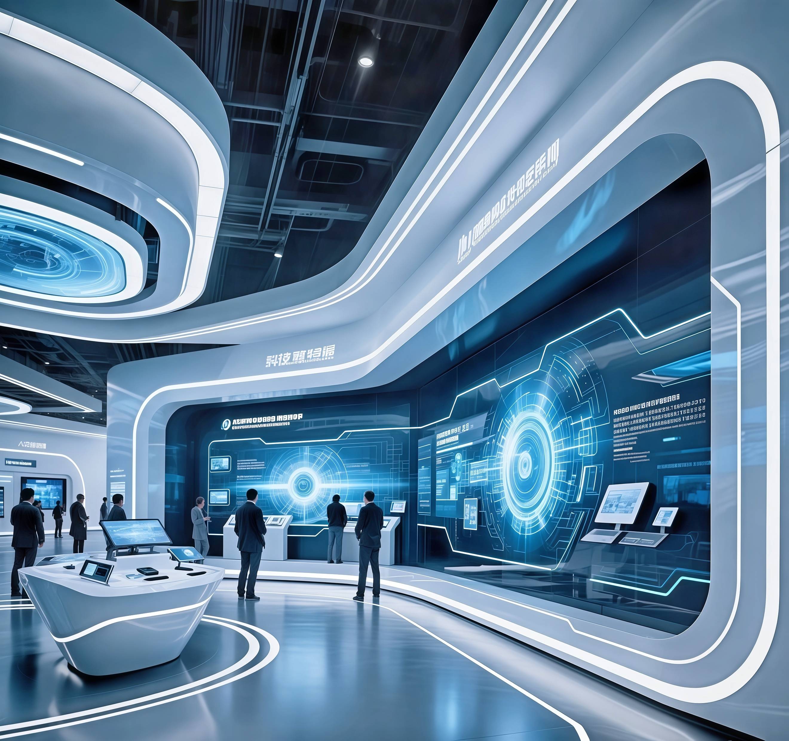 科技感展厅设计理念分享:解锁未来空间叙事