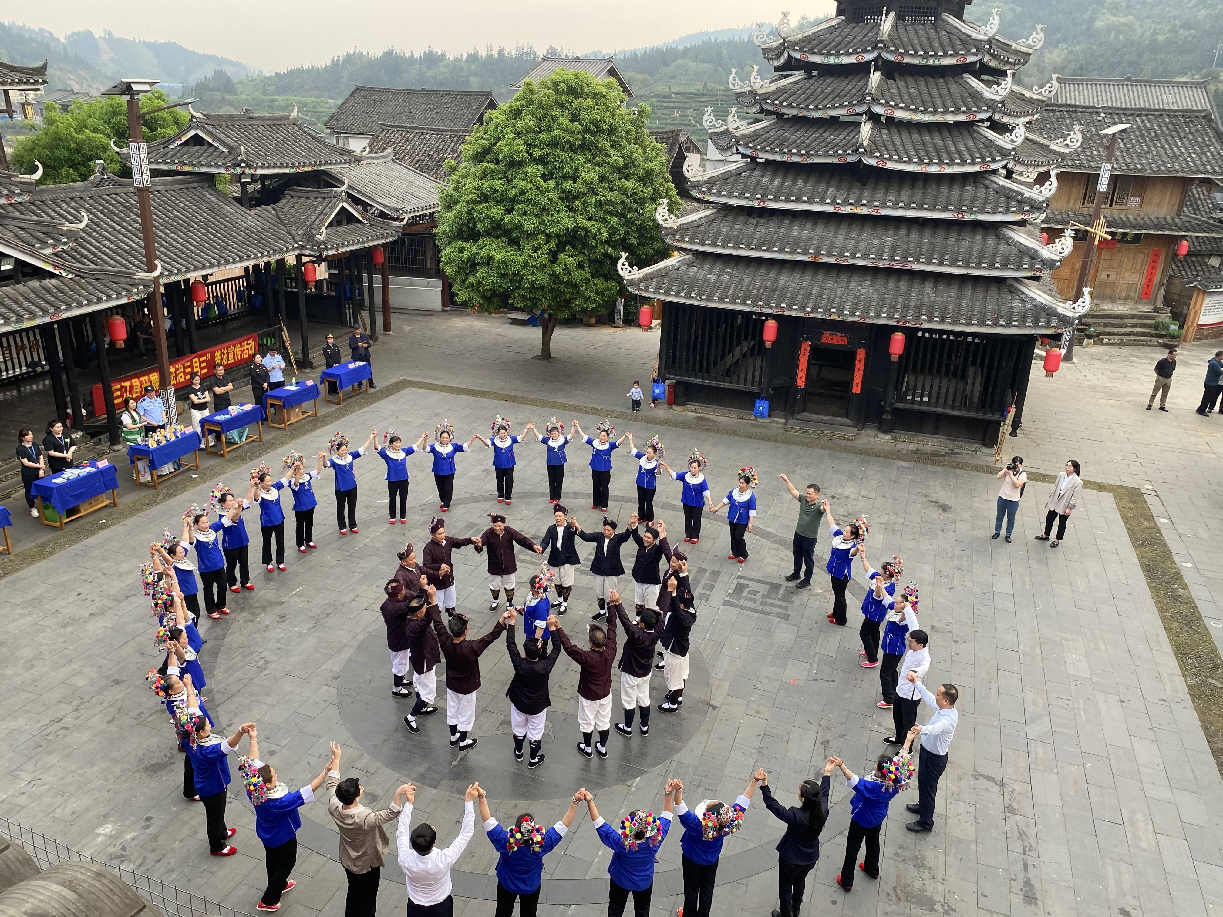 广西三江林溪镇:"以法治利刃,斩禁毒荆棘"