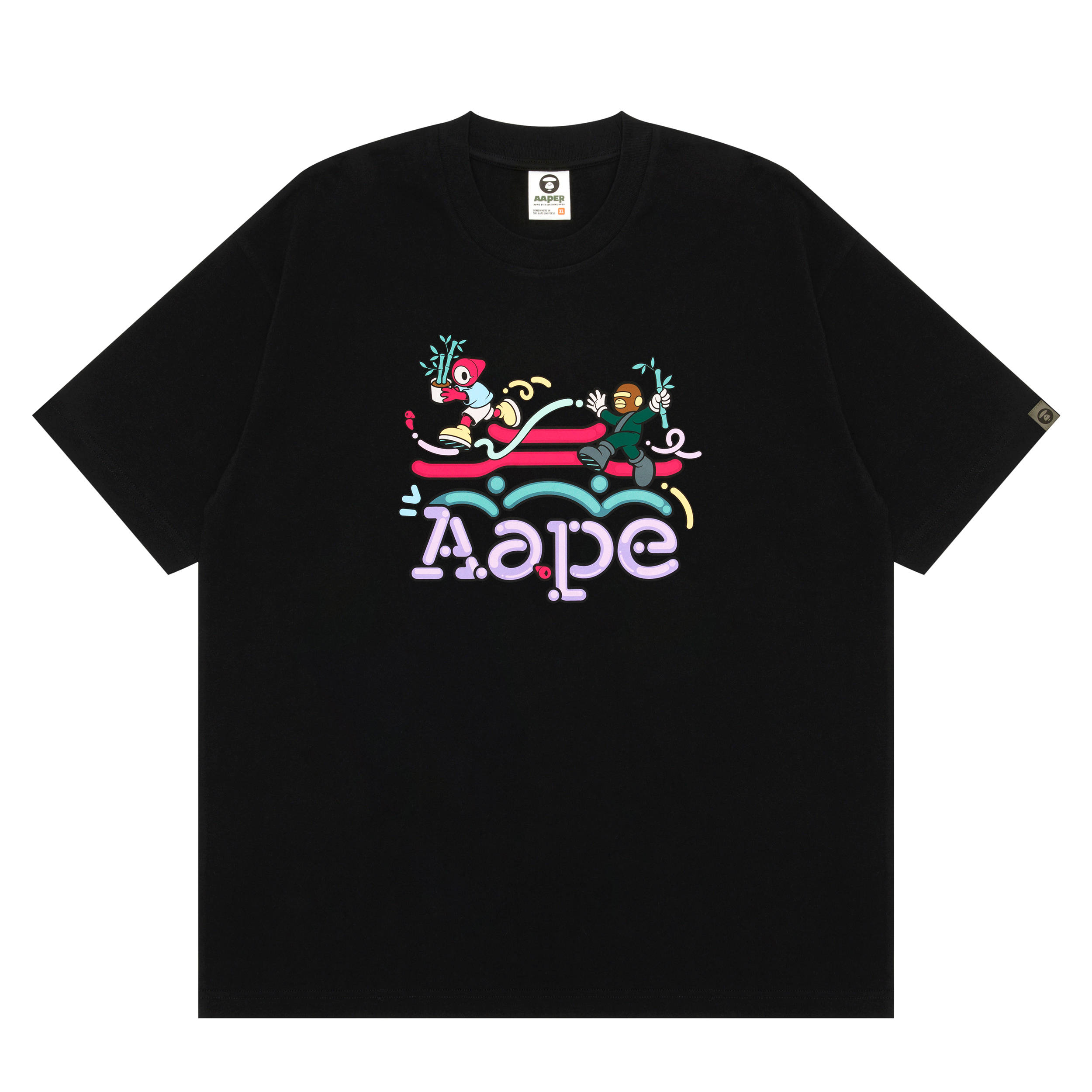 aape × ksaner联名系列,艺术与城市街头的活力交织