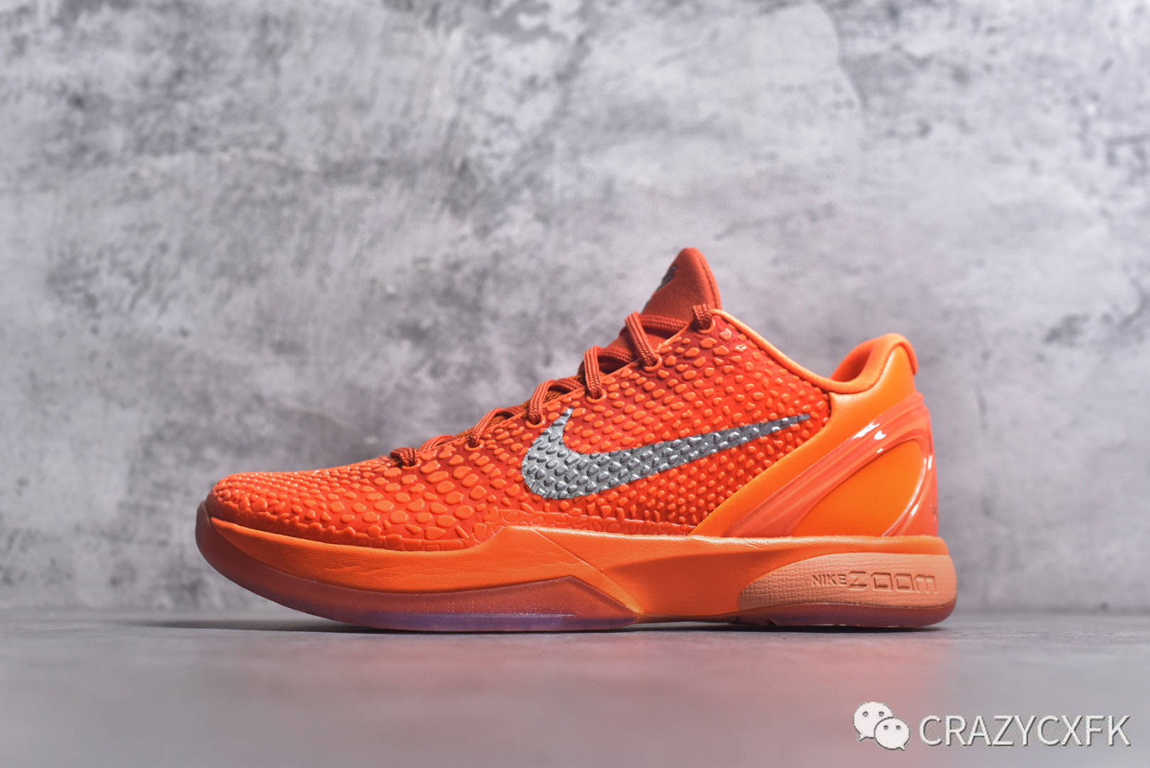 耐克Nike Kobe 6 Protro ZK6 Total Orange 科比六代暴力橙运动篮球鞋_