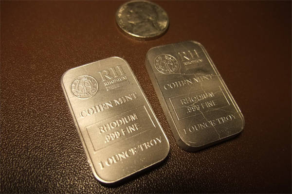 今日铑金多少钱一克? 铑废料哪里能找到