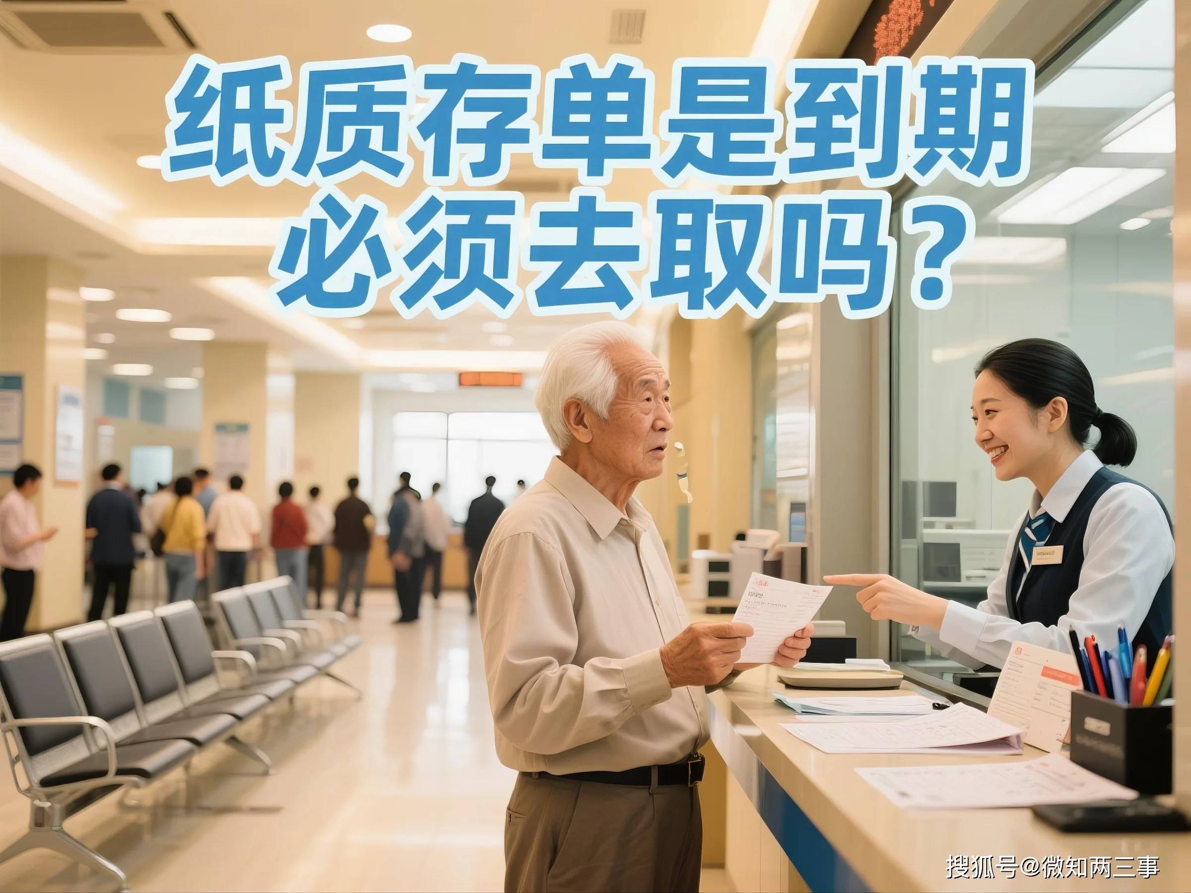 纸质存单是到期必须去取吗？深度揭秘银行“潜规则”_搜狐网