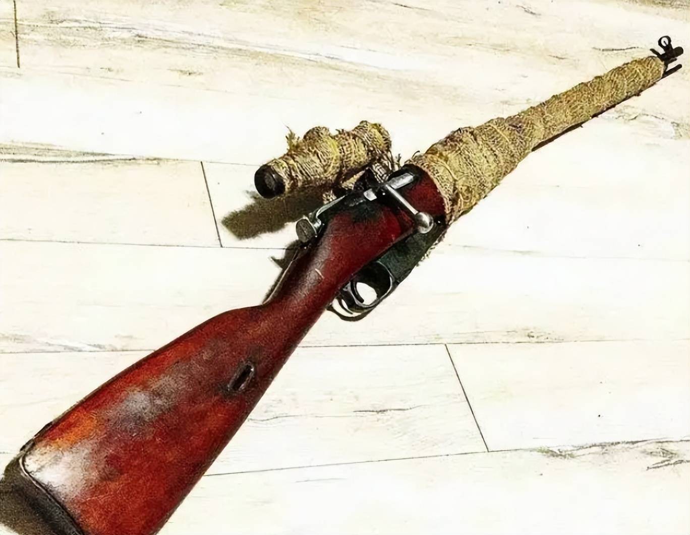 抗战时期,"水连珠"曾被八路军当狙击步枪,射程是三八大盖两倍