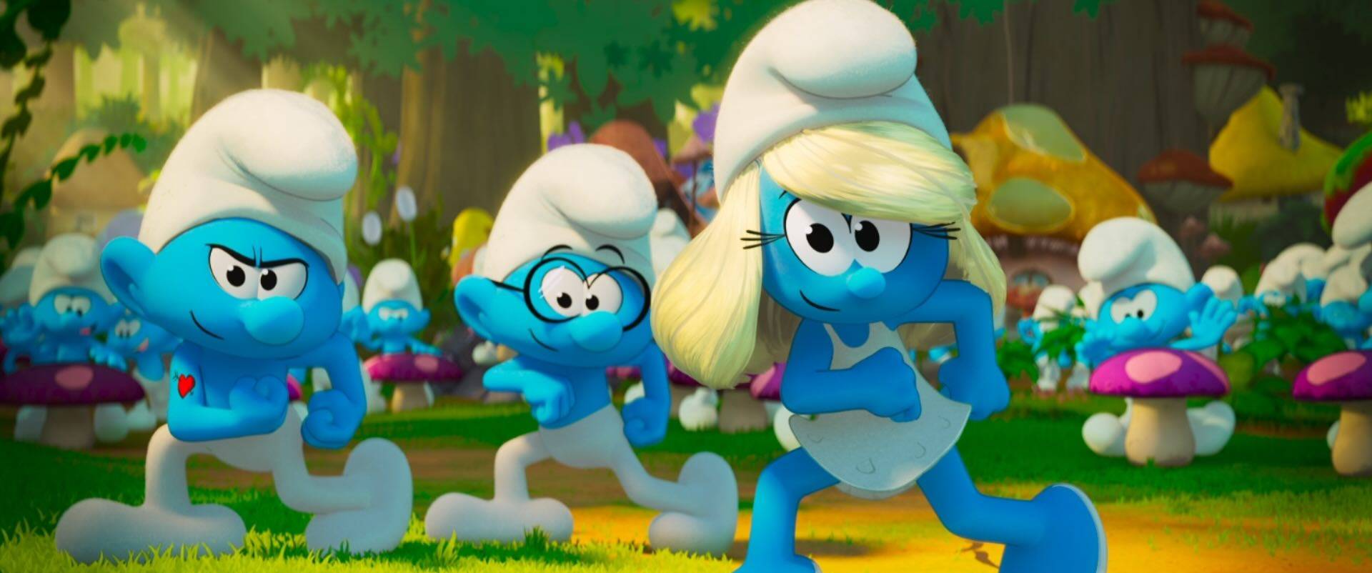 《魔法蓝精灵》发布"蓝精灵出击"预告,健健,笨笨,聪聪,蓝妹妹等超人气