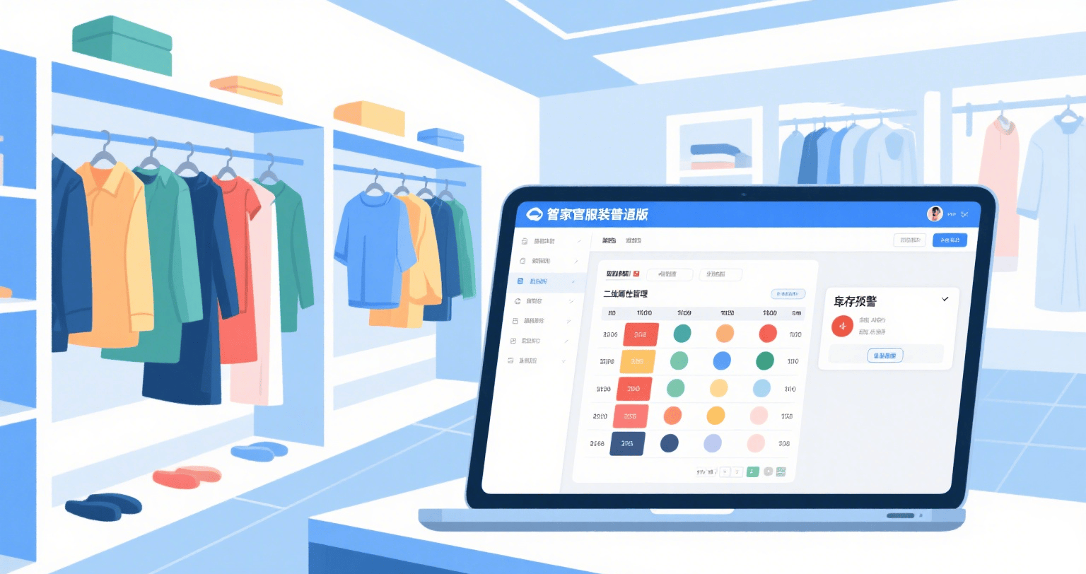 管家婆服装普及版 中小服装企业的智能管理利器