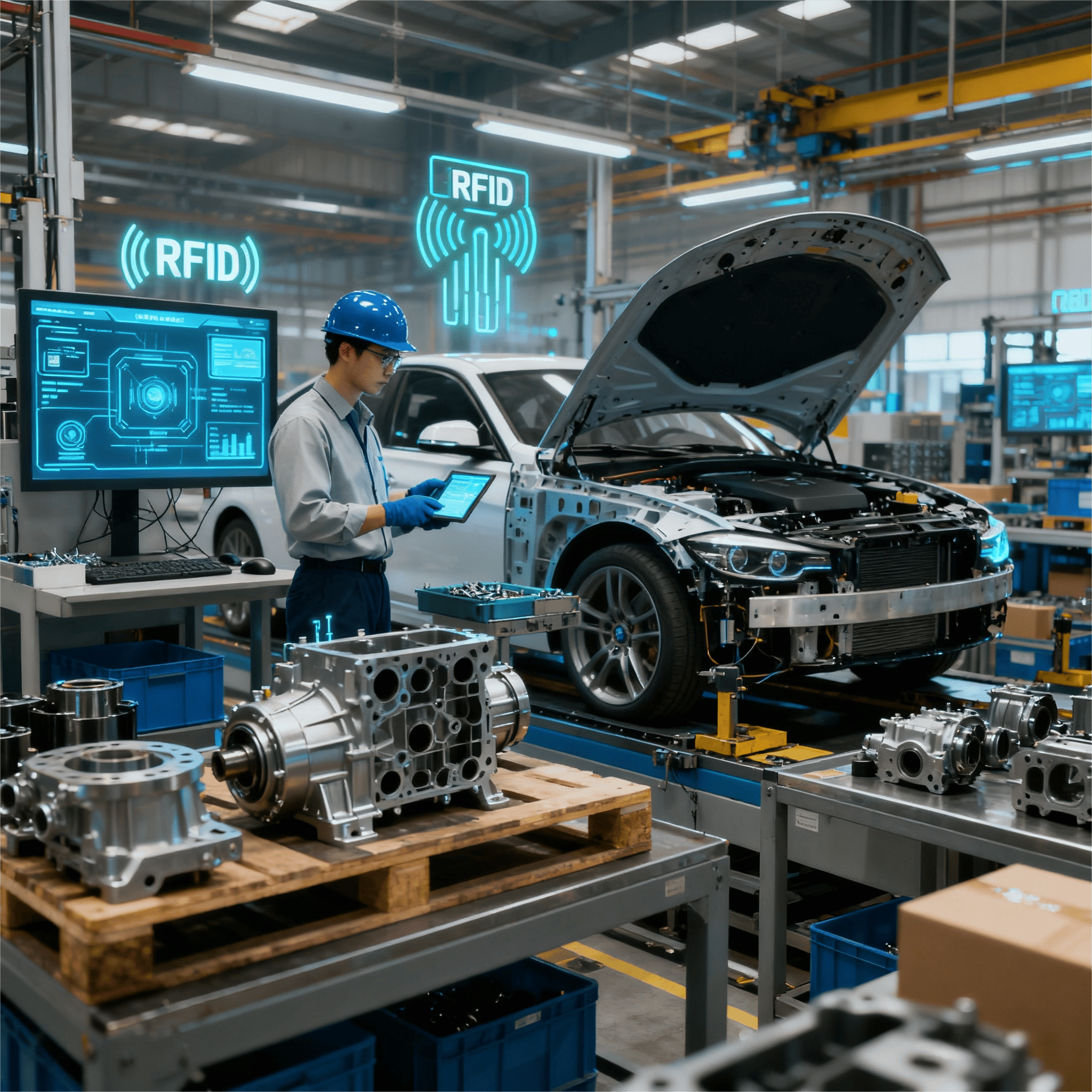 江湖卫士rfid供应链管理系统在汽车零部件生产商的应用