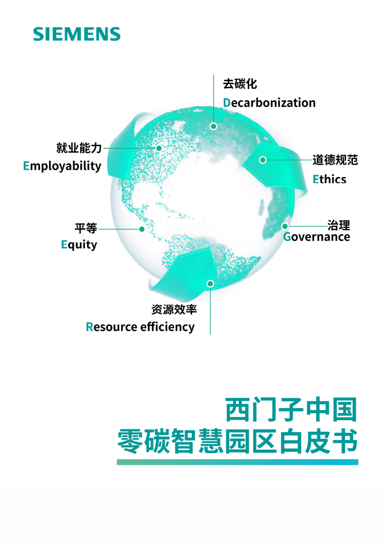 西门子中国零碳智慧园区白皮书