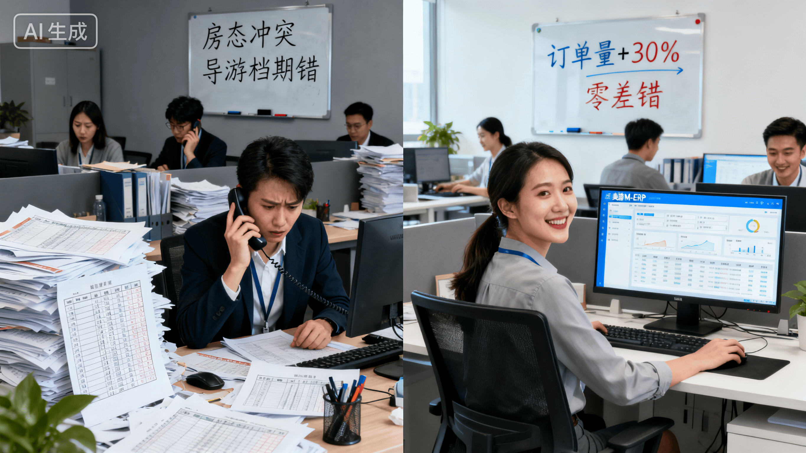 美游M-ERP旅行社业务管理系统：地接社 “房餐车导” 全资源管理利器，旺季接单更从容