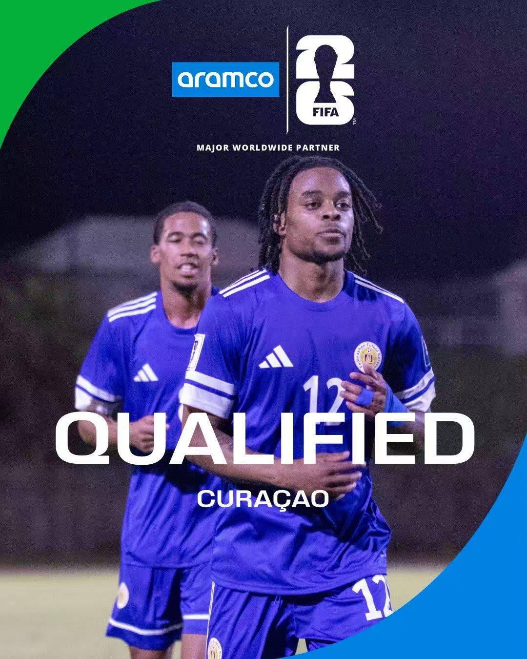 人口仅15万！库拉索首进世界杯 成为史上最小参赛球队