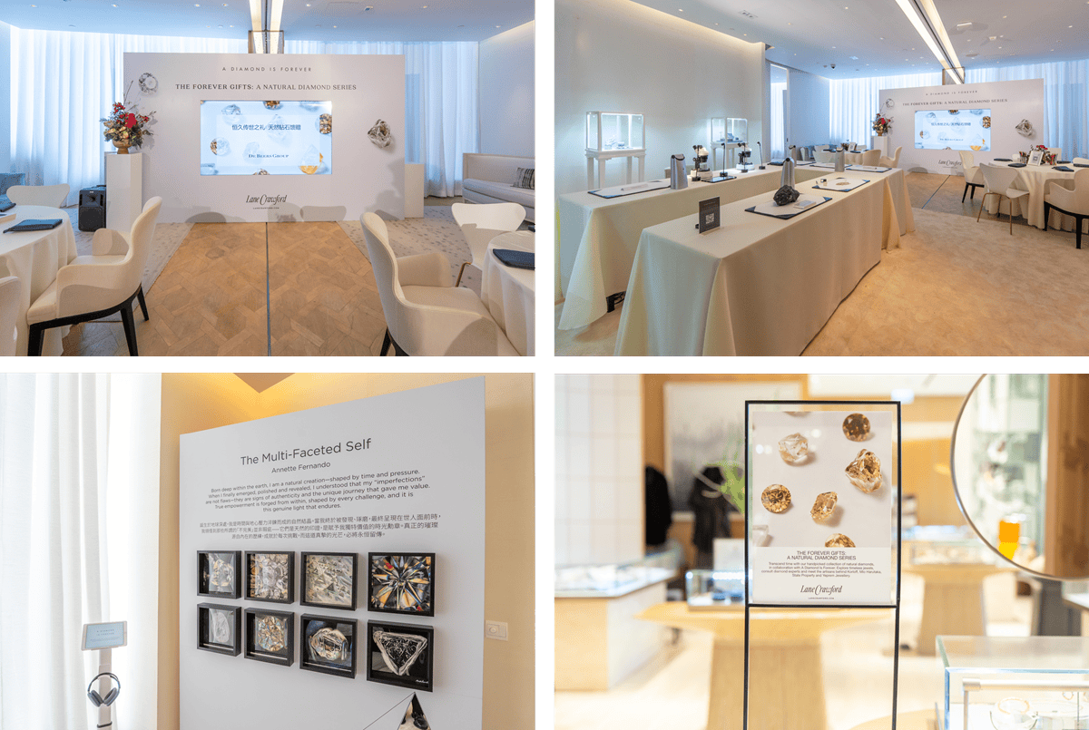 戴比尔斯集团携手连卡佛呈献 “恒久传世之礼 天然钻石馈赠”系列活动