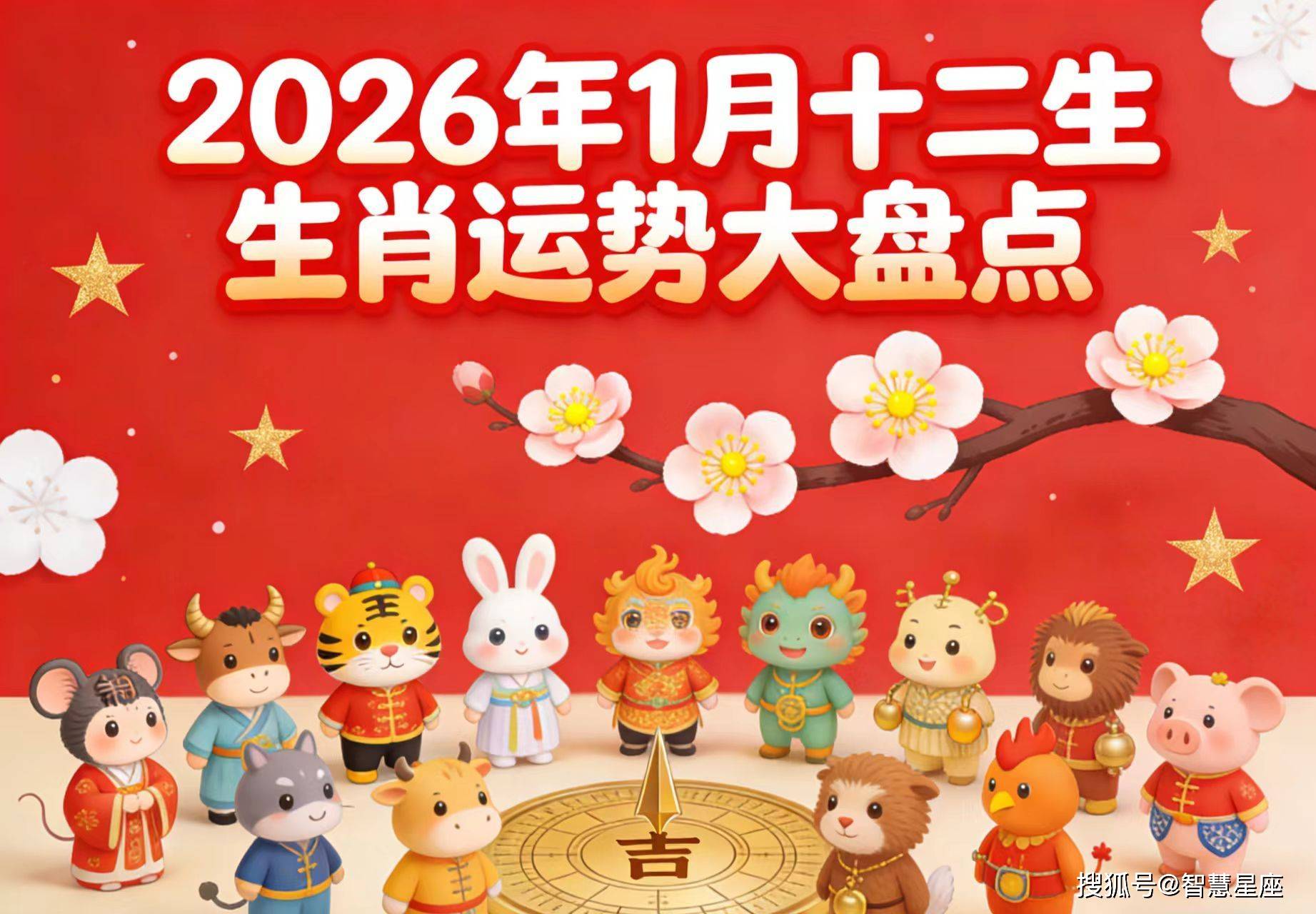 十二生肖2026每月运势(二零二一年十二生肖每月运势)