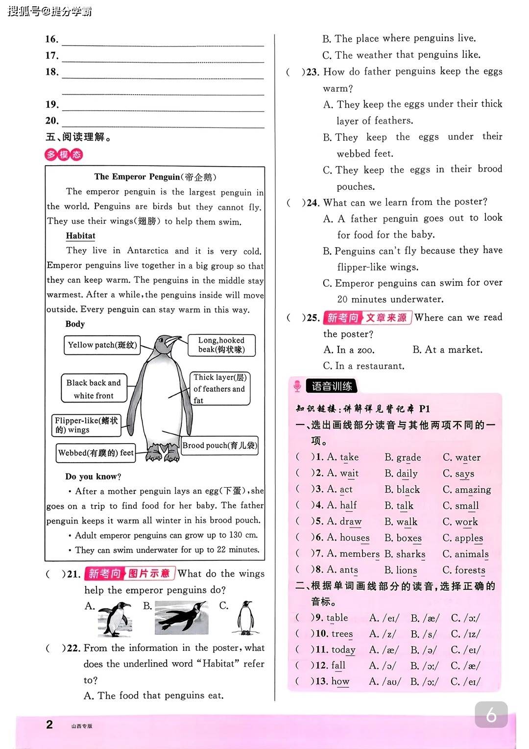 灵活运用词汇;语法方面每个单元设置 单元语法小专题聚焦 grammar
