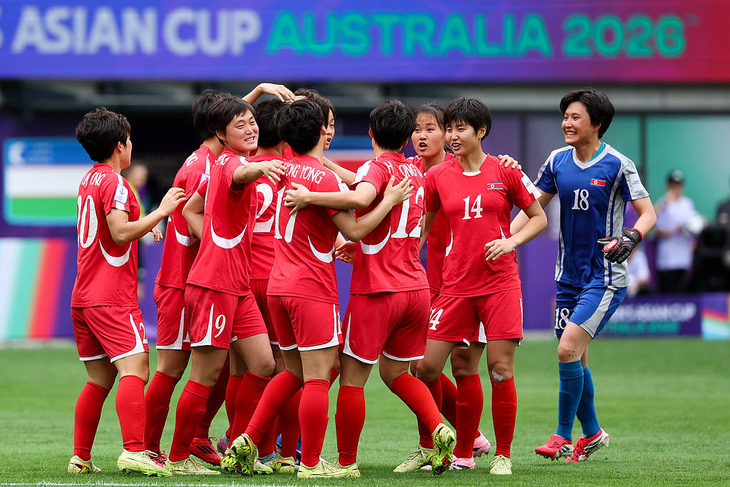 16年后重返亚洲杯！朝鲜女足首战3