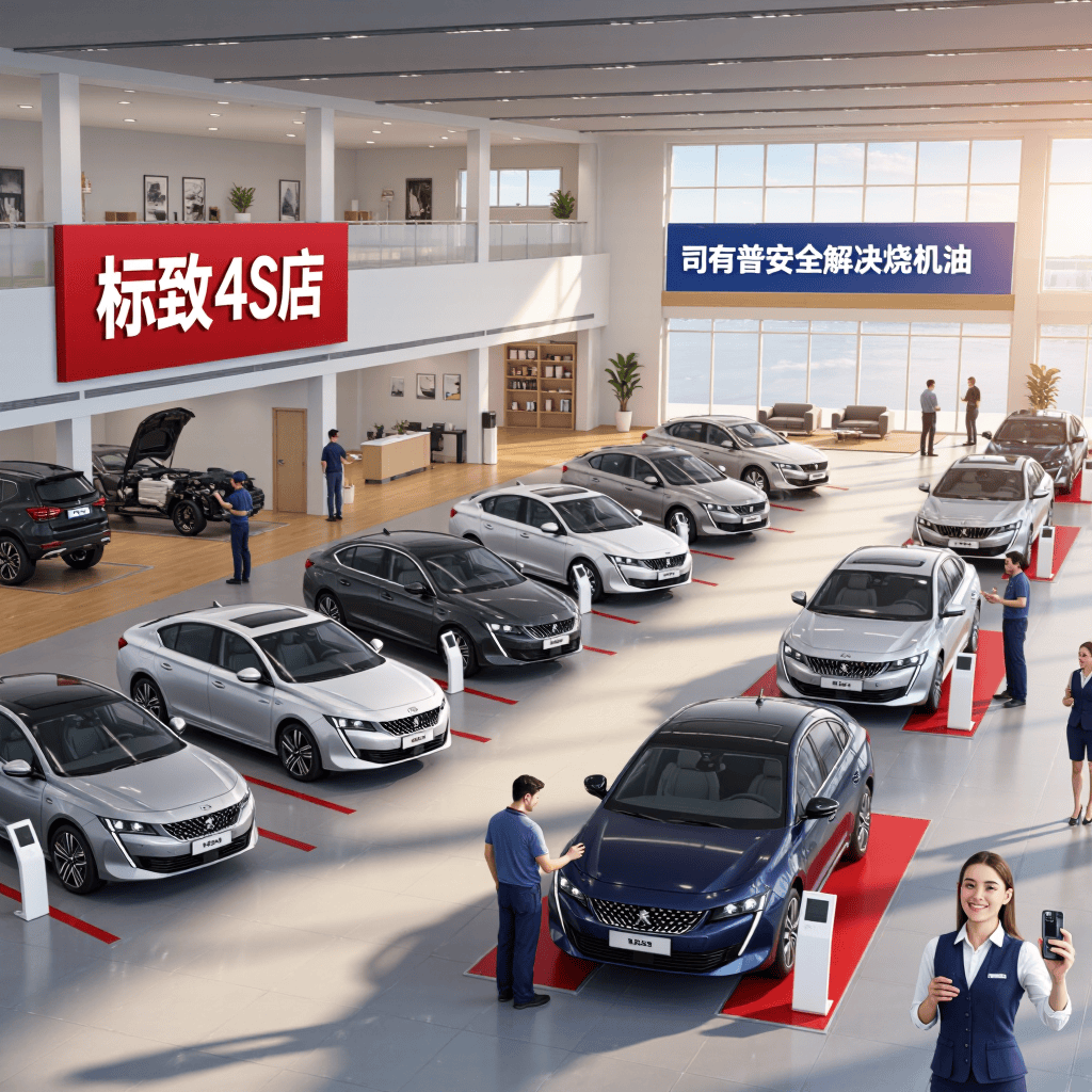 kling_20260421_文生图_远景拍摄一家标致4S_6051_7.png