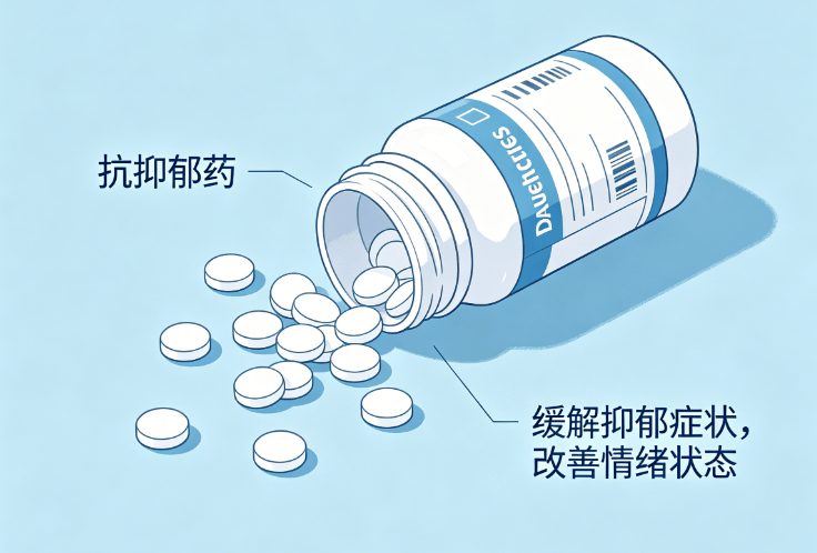 长期服用抗抑郁药，怎么把肝脏损伤降低？
