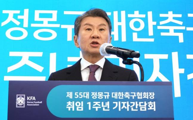 韩国足协主席自掏腰包提供额外奖金 世界杯8强将捐30亿韩元