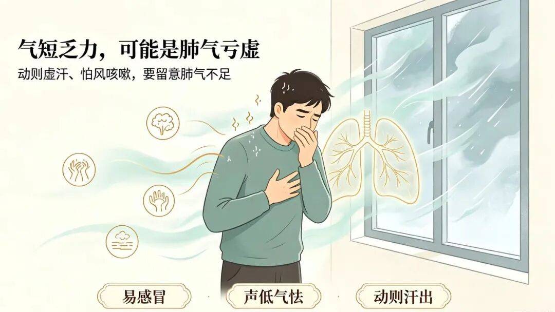 一动就喘、说话都费劲儿？气短别瞎补肺，找对根源才好得快