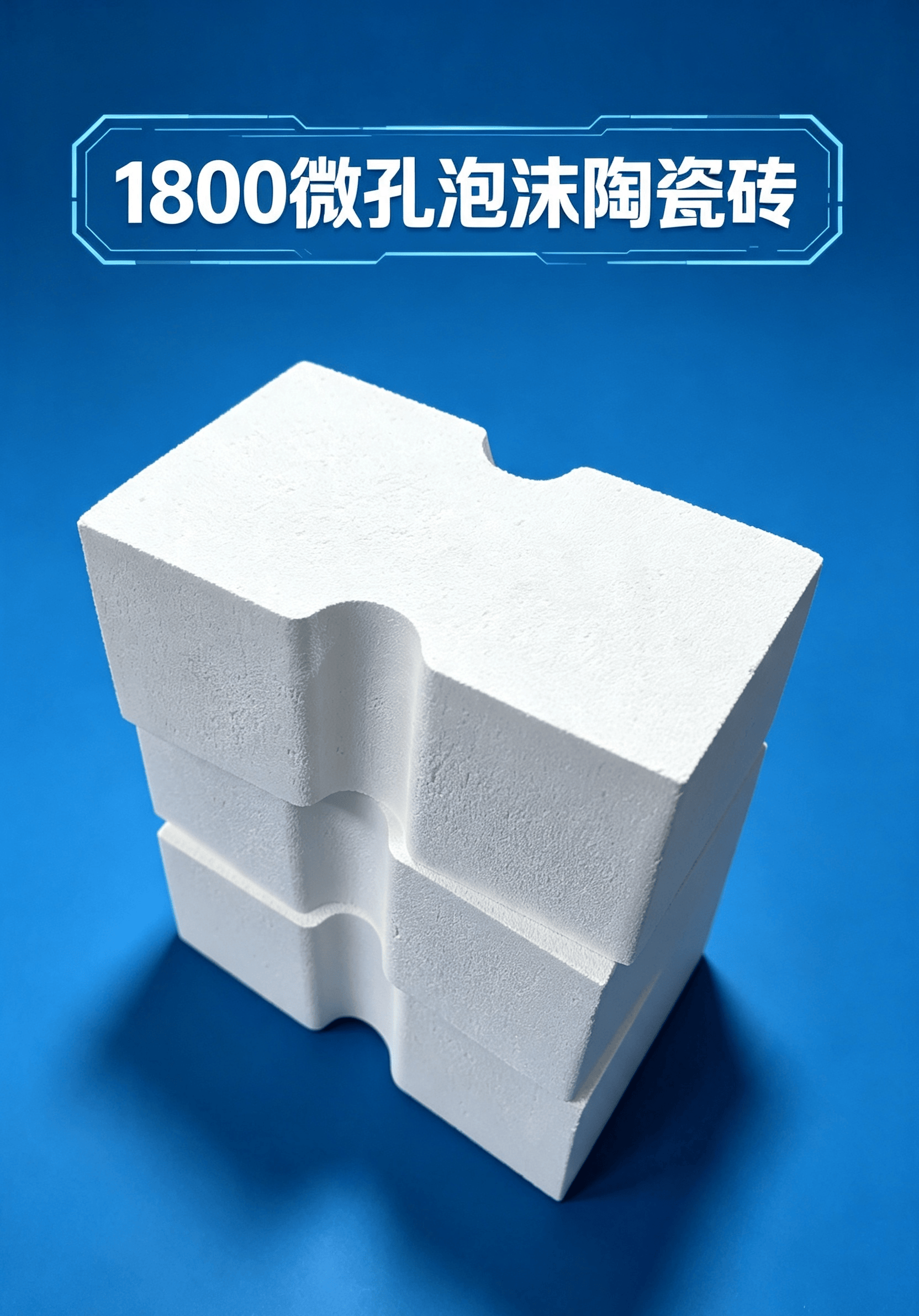 1800泡沫陶瓷耐火新材料：1800型微孔泡沫陶瓷