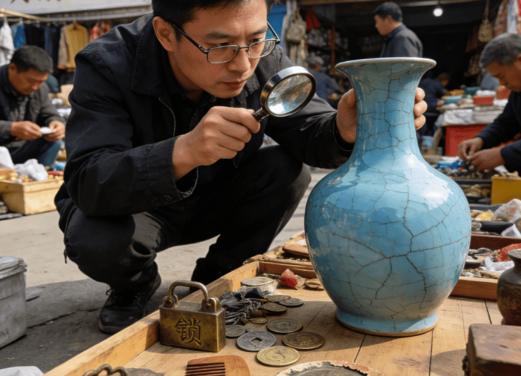 老瓷器老玉器怎么初步判断？先看胎釉和这2处