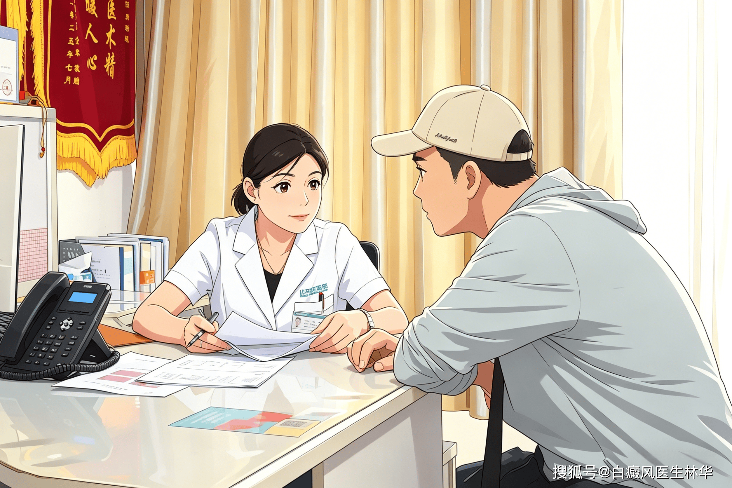 白癜风医生林华：早期白癜风能治愈吗？抓住时机是关键