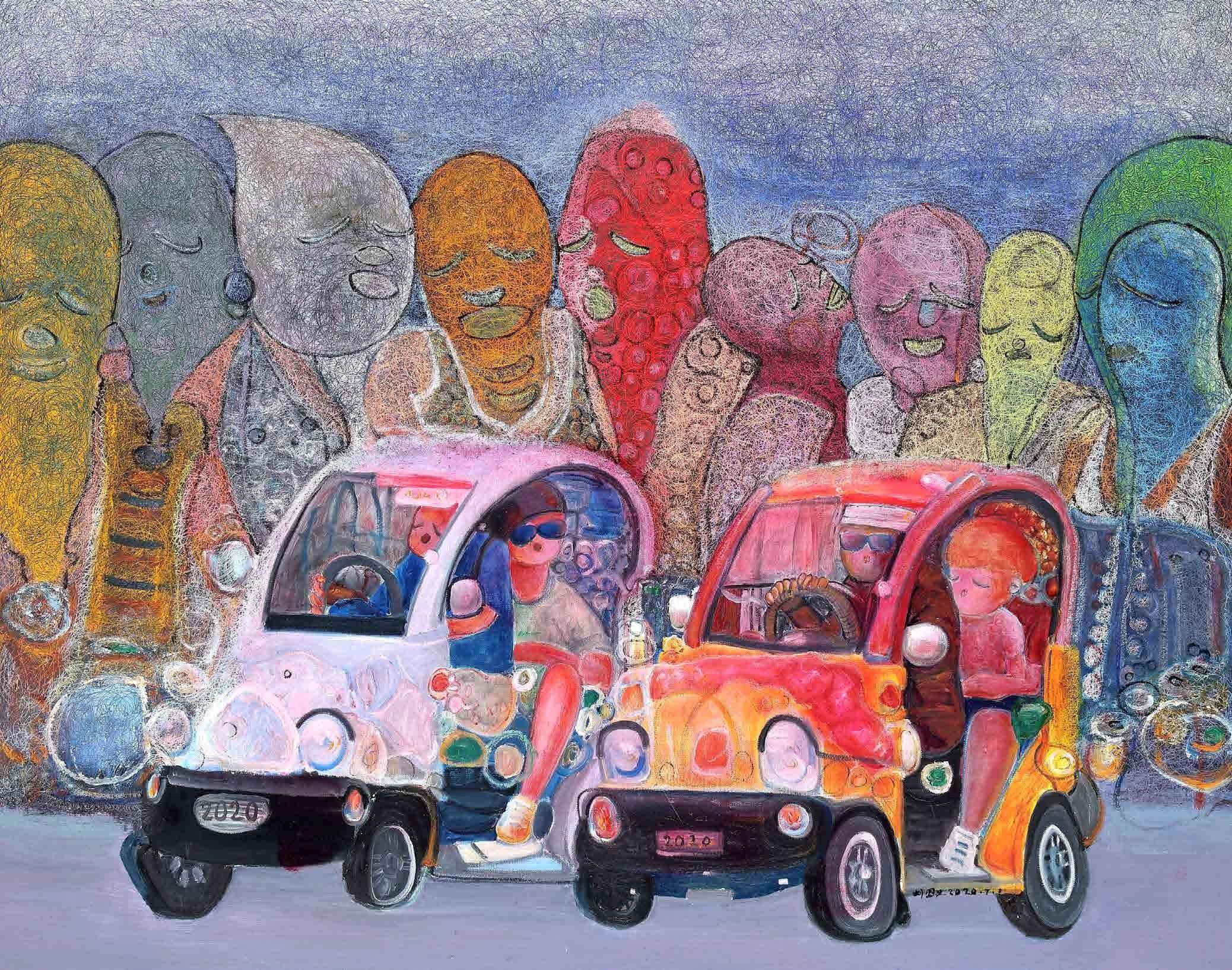 忧乐园 120x150cm 布面油画 2020.jpg